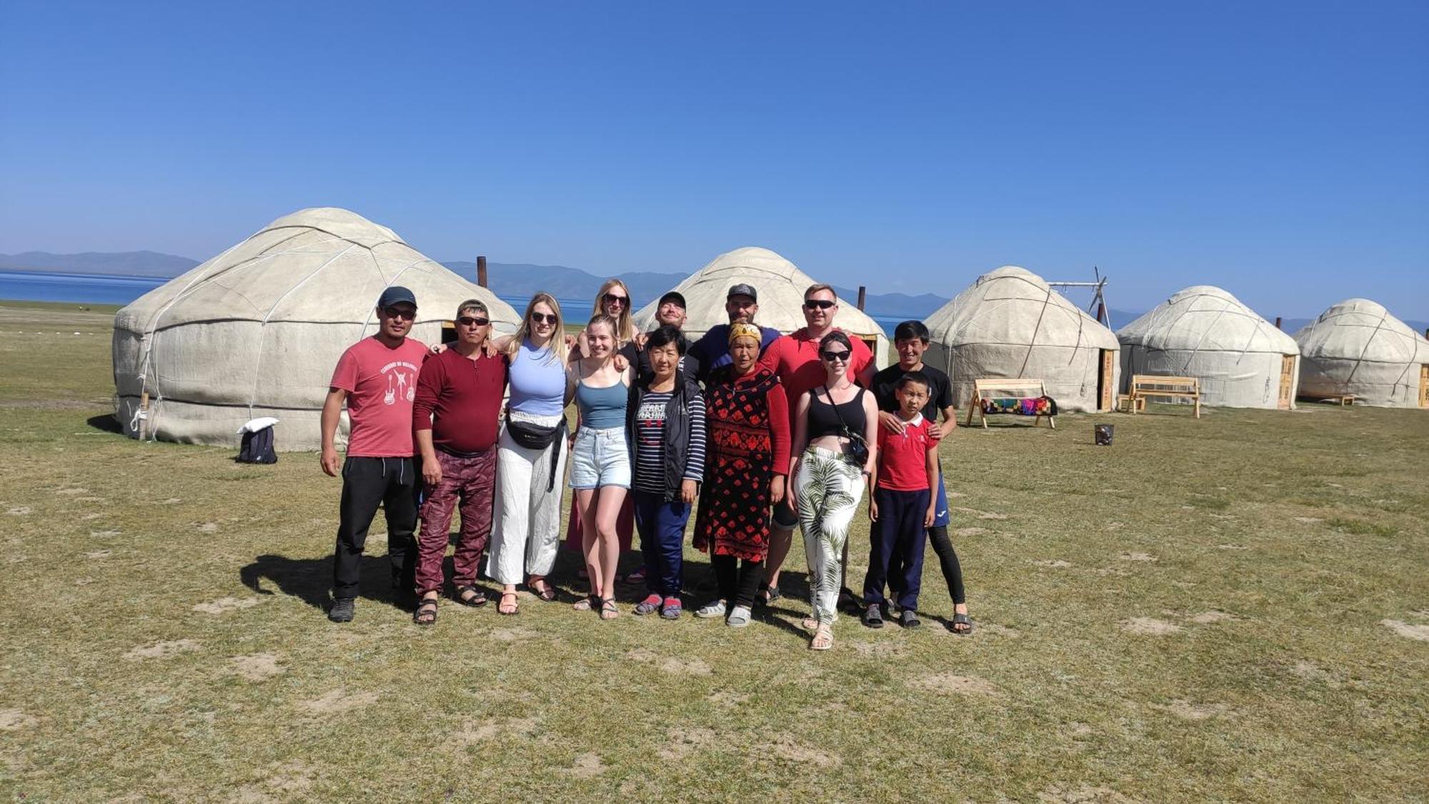 Yurt Camp Ali-Nur at Lake Song-Kol Naryn Exterior photo